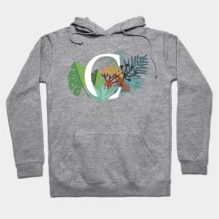 Plant Letter C Hoodie